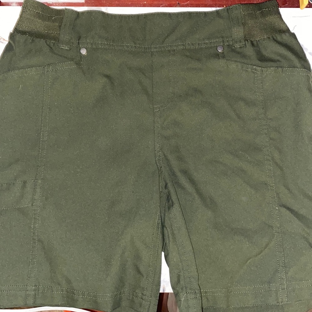 Forest green shorts